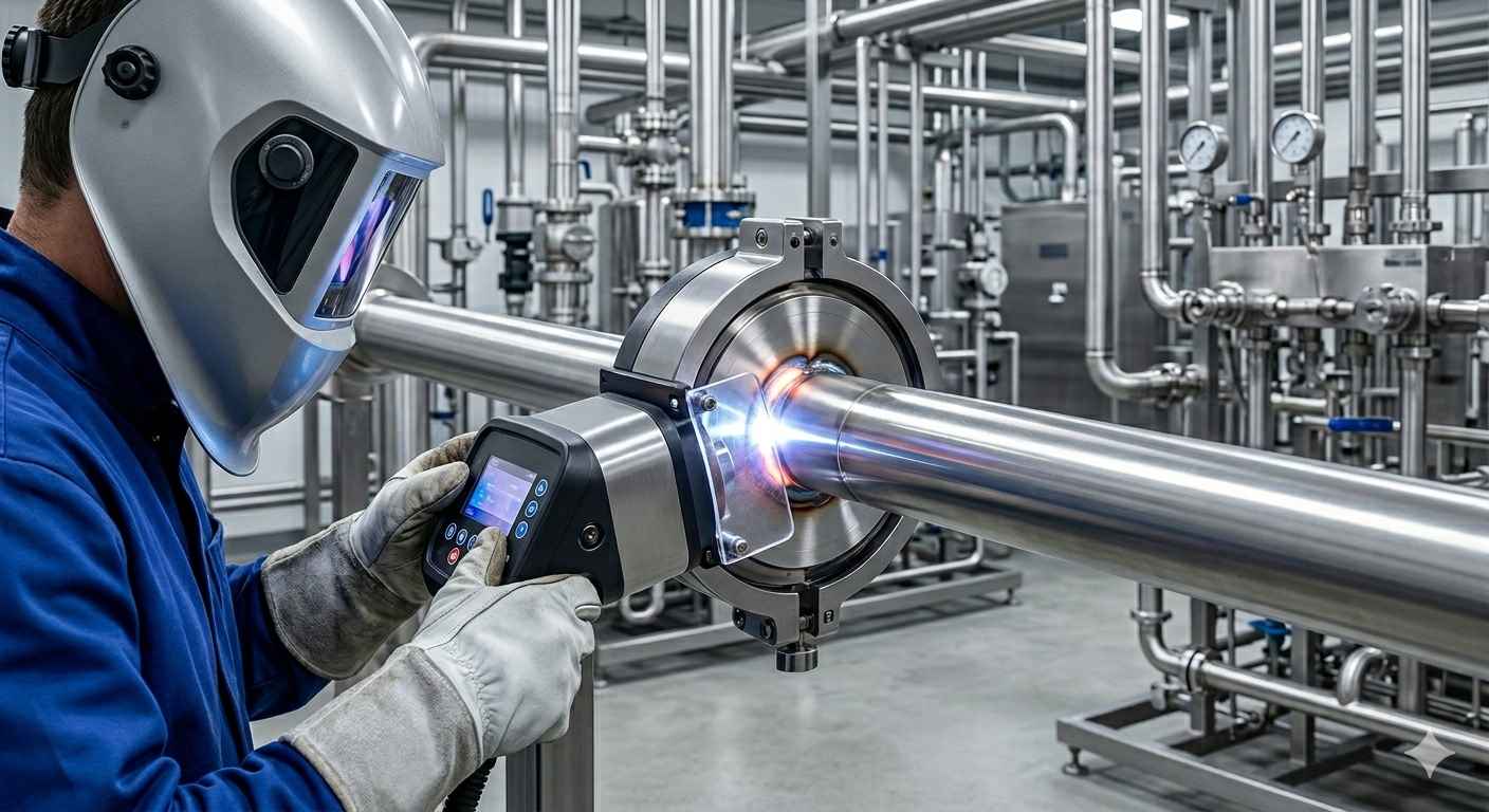 Orbital Welding Services for Pharma and Food Industry in India